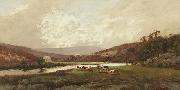 WC Piguenit A Spring Morning oil painting